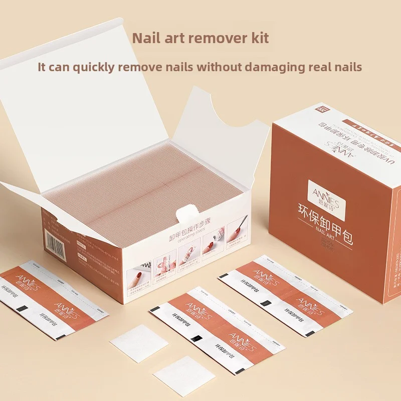 

Nail Remover Bag Nail Art Special Disposable Cleaning Alcohol Nail Remover Towel Does Not Hurt Nail Remover Supplies Set