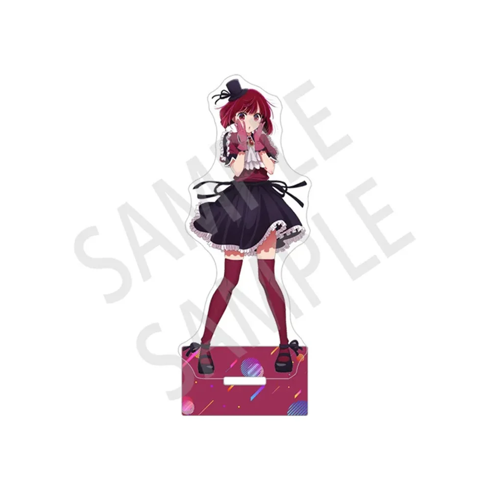 Anime Figure Oshi No Ko Acrylic Stand Gorou Akuamarin Hoshino Ai Rubii Sarina Standing Model Plate Desk Display Ornament Props