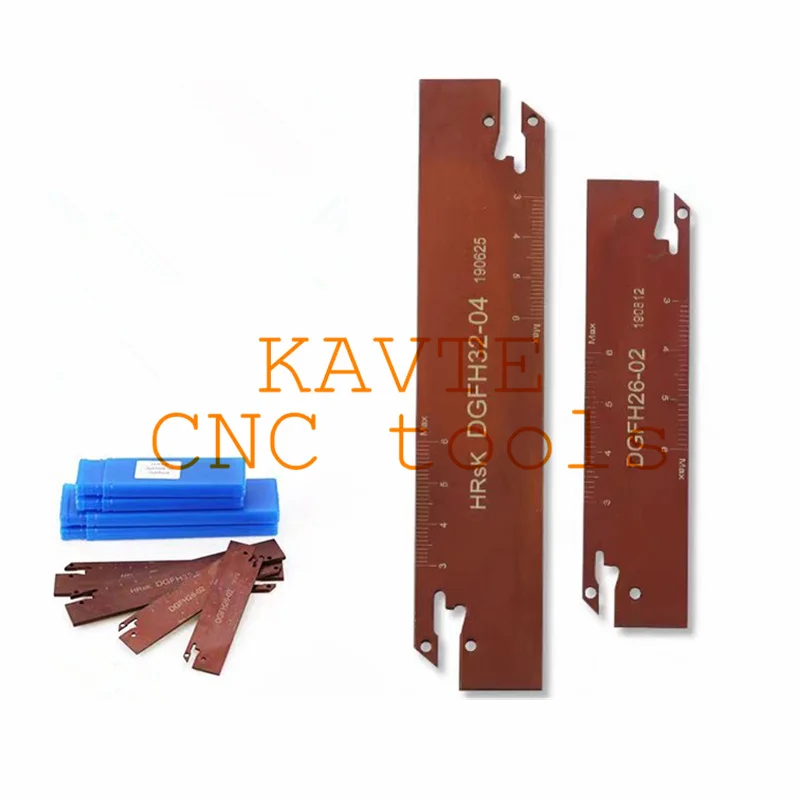 Corte faca Board Tool Holder, Grooving Cut-Off Holder, Lock Knife Wrench, Inserir para MGMN Carbide, SMBB, DGFH26-2 DGFH26-3 DGFH32-2
