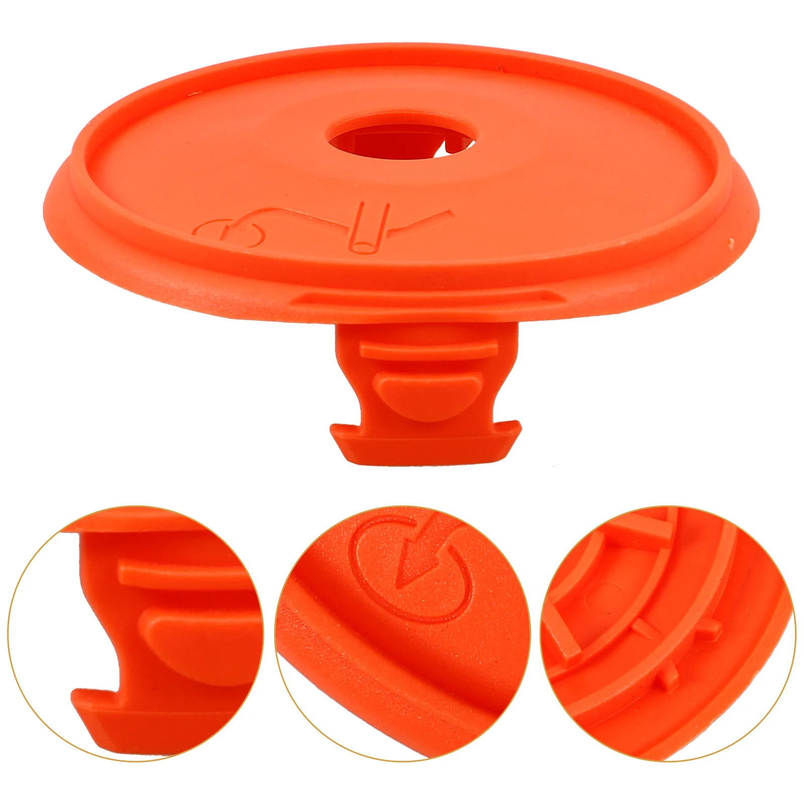 

Spool Cap Replacement Cover Plastic Mower Spool Lid Compatible for Gardena Lawn Mower Accessory Protective Cover for String