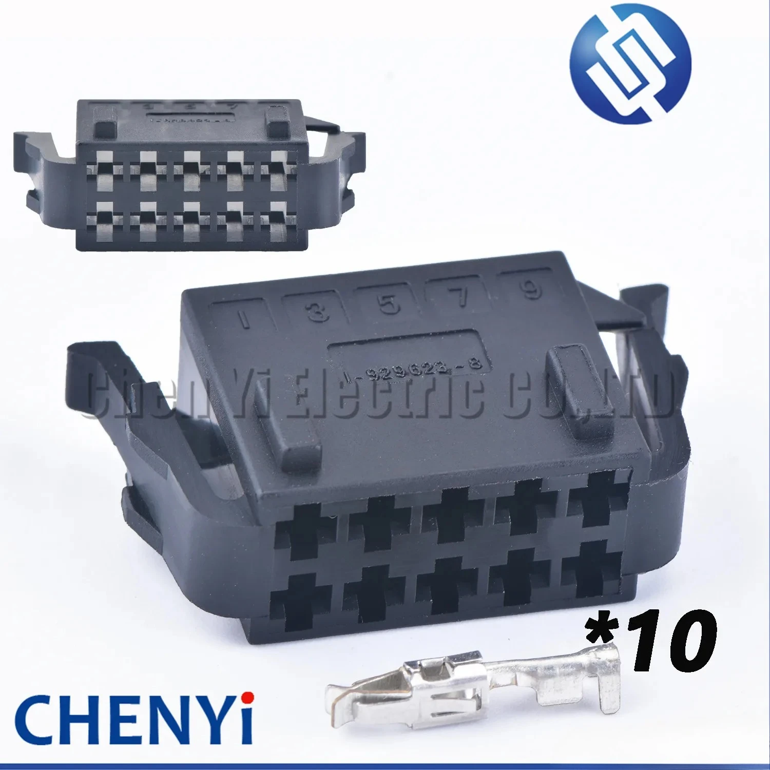 10 Pin female auto plastic housing plug cable wiring harness connector 1-929623-1 1-929623-8 191972725 191 972 725