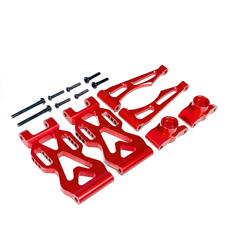 

ABWE-Metal Rear Up And Down Sway Arms(L/R) Set Kit Spare Parts For SCY 1/16 High Speed Remote Control Red