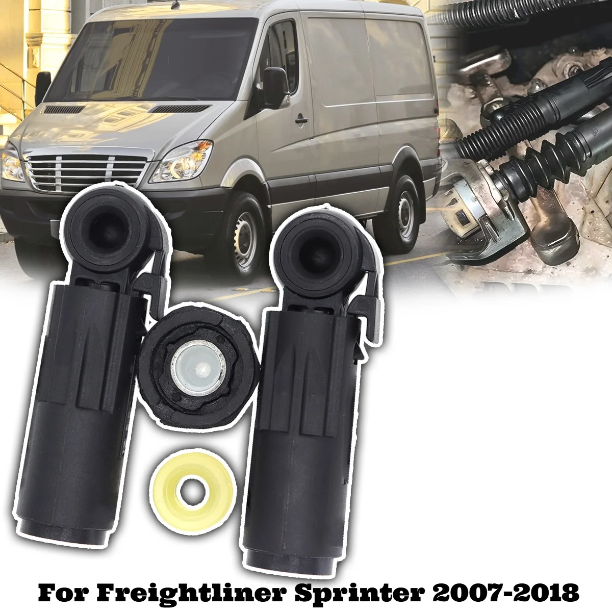 Manual Gear Shift cable Linkage Collet Bushing For Freightliner Sprinter 2007-2018 For 6 Speed Shifter Selector End Rod Repair