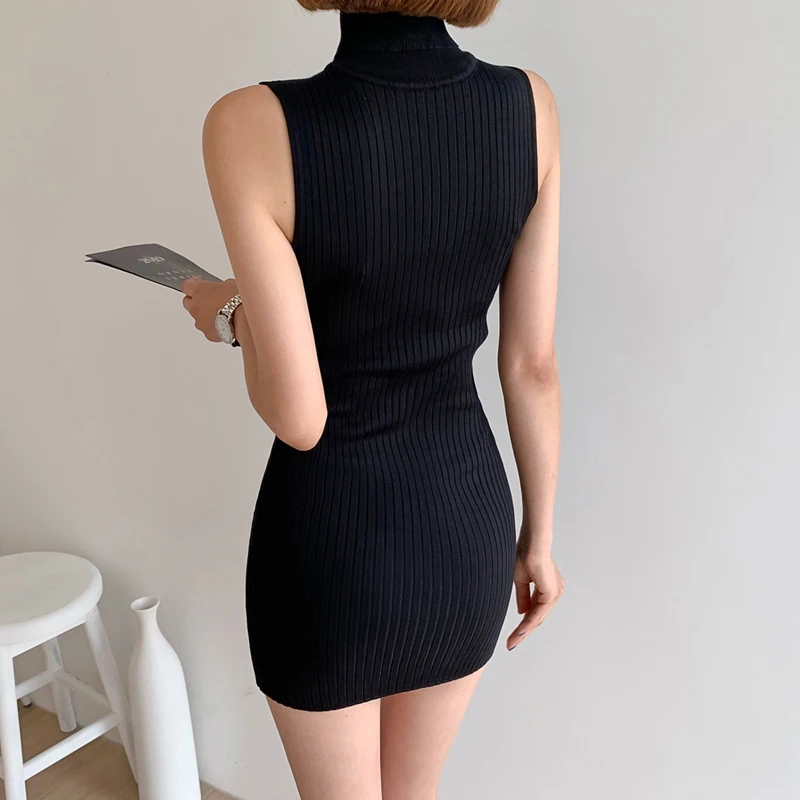 ハイネックニット レディース ファッション スリミング ベースレイヤー スカート 春秋 ハイウエスト 韓国風 スカート