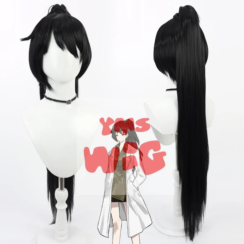 

Game Library of Ruina Karman Cosplay Wig Heat Resistant Synthetic Hair Halloween Role Play Party