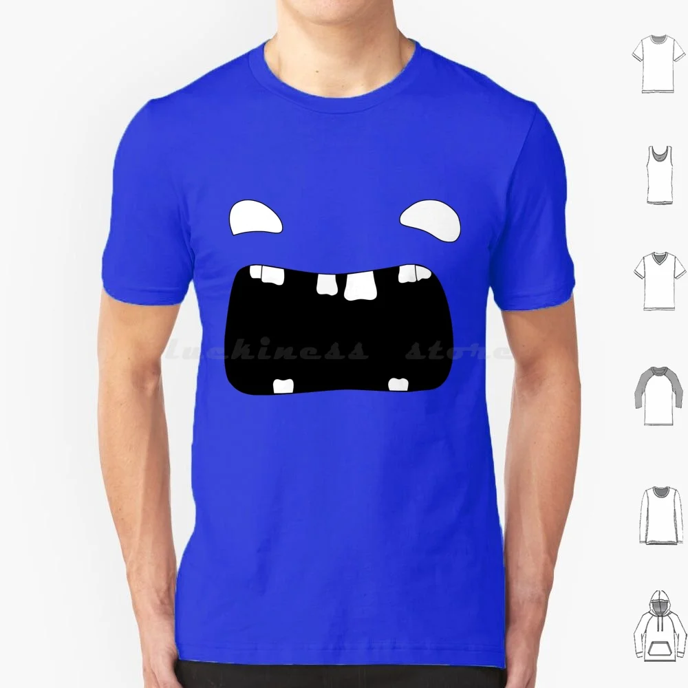 Chompy Face T Shirt Big Size 100% Cotton Chompy Chomp Chomp Games Video Games Chompy Chomp Game Art Chompy Party Chompy Chomp