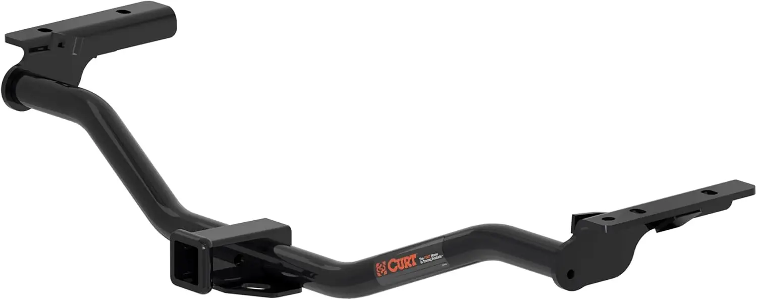Class 3 Trailer Hitch, 2 - Inch Steel Receiver, Black, for SUV and Police Utility Vehicle Trailering