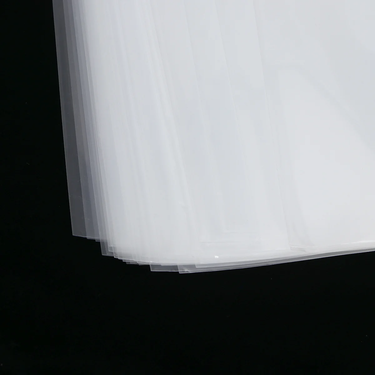 

50Pcs Record Sleeve Flat Open Clear Plastic Vinyl Record Protector Thickened Cd Bags Scratch Proof Dustproof Storage for
