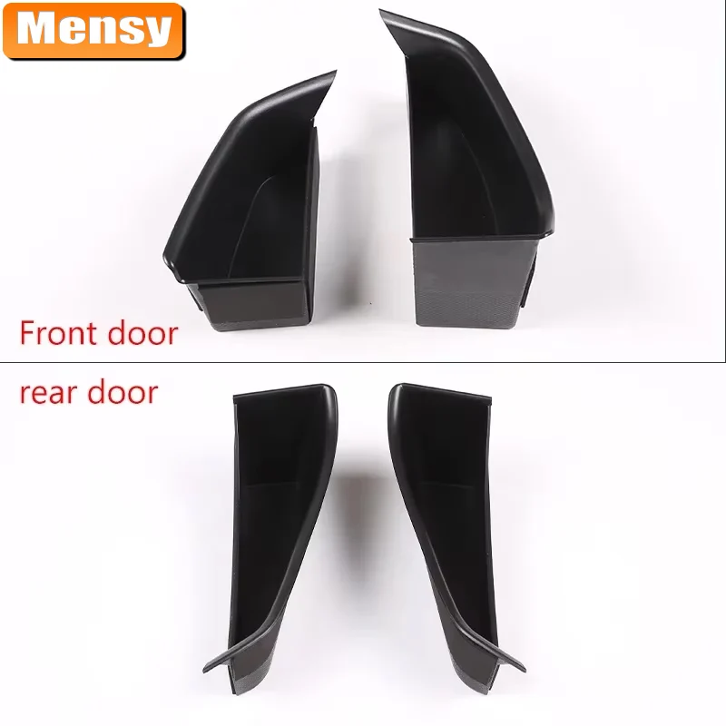 2x For BMW 1 2 Series F40 F44 2020-2024 LHD Car Rear Door Storage Box Organizer Container Holder Car Accessories