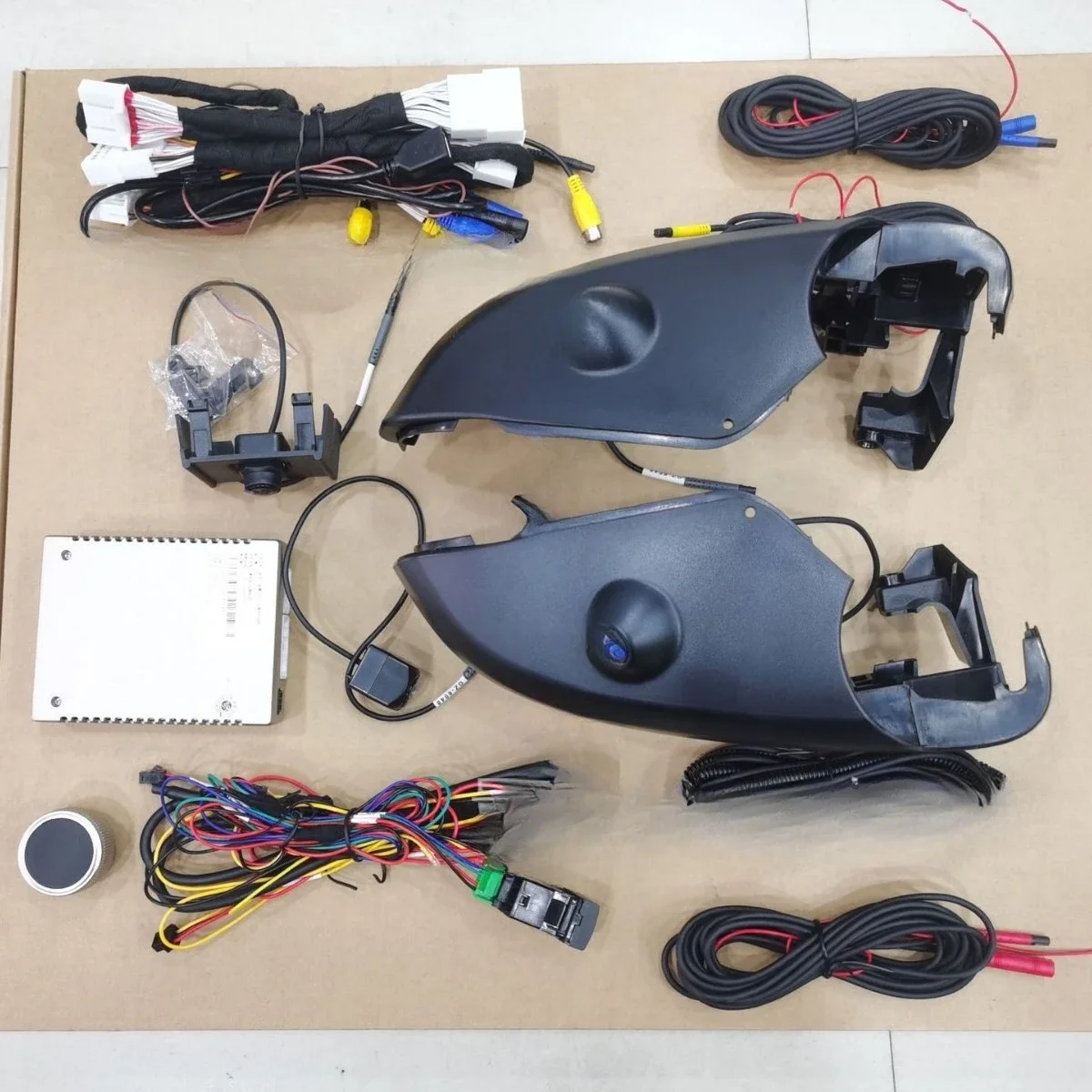 Suitable for 22-25 Landcool Luze LC300 front and rear 360 ring shadow panoramic driving recorder modification