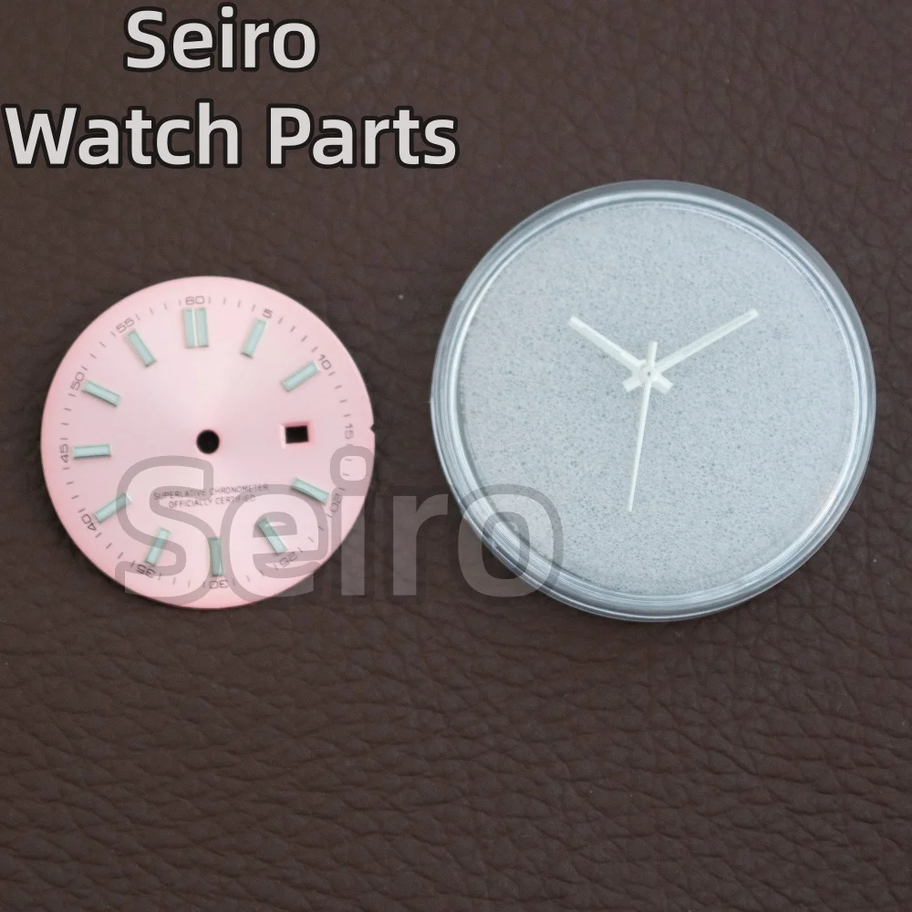 

NH05 25mm Women Watch Dial Hands Pointers White Green Ice Blue Pink Gold Rose Gold Dial Needles Fit NH05 Movement Lady Watch