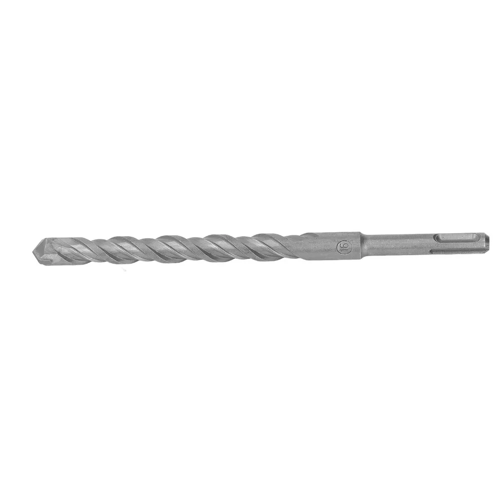 5pcs Carbide Tip Rotary Hammer Drill Bits 210mm Length 2 Flute Spiral Carbide Tipped Masonry Bits 5/8 in x 8.3 in SDS Plus Shank