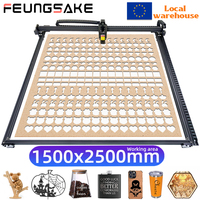 FEUNGSAKE Laser Engarving Cutting Machine For Wood Working Area 1500x2500mm CNC Router Machine CNC Laser Engraver And Cutter