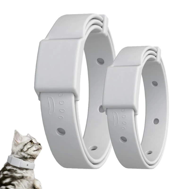 Anti Flea Tick Collar For Cat Small Dog Antiparasitic 8Month Protection Adjustable Puppy Kitten Collar Breakaway Pet Accessories