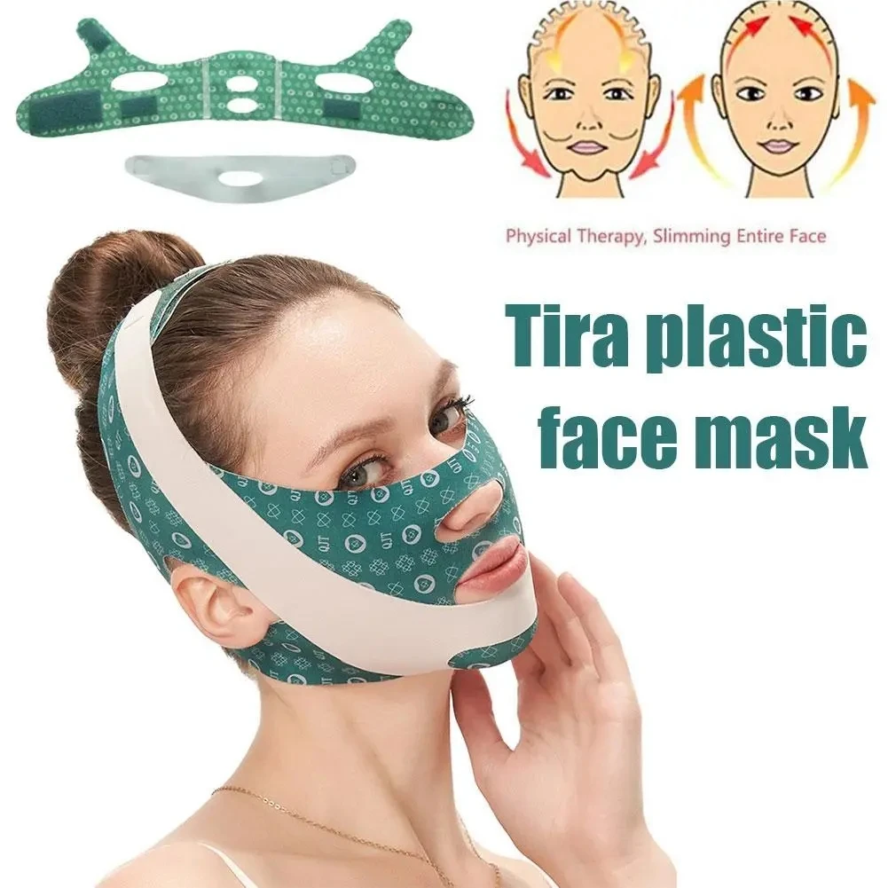 Face V Shaper Facial Slimming Bandage Relaxation Lift Up Belt Shape Lift Reduce Double Chin Face Thining Band Massage Hot Sale