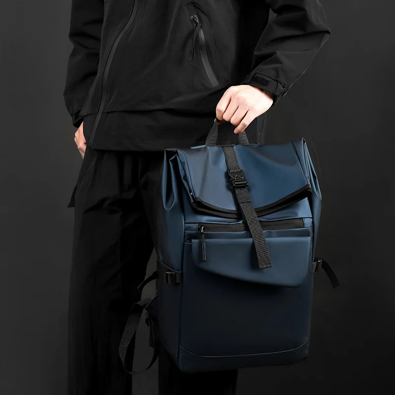 Business men's new backpack casual large-capacity business computer bag travel light commuter student schoolbag