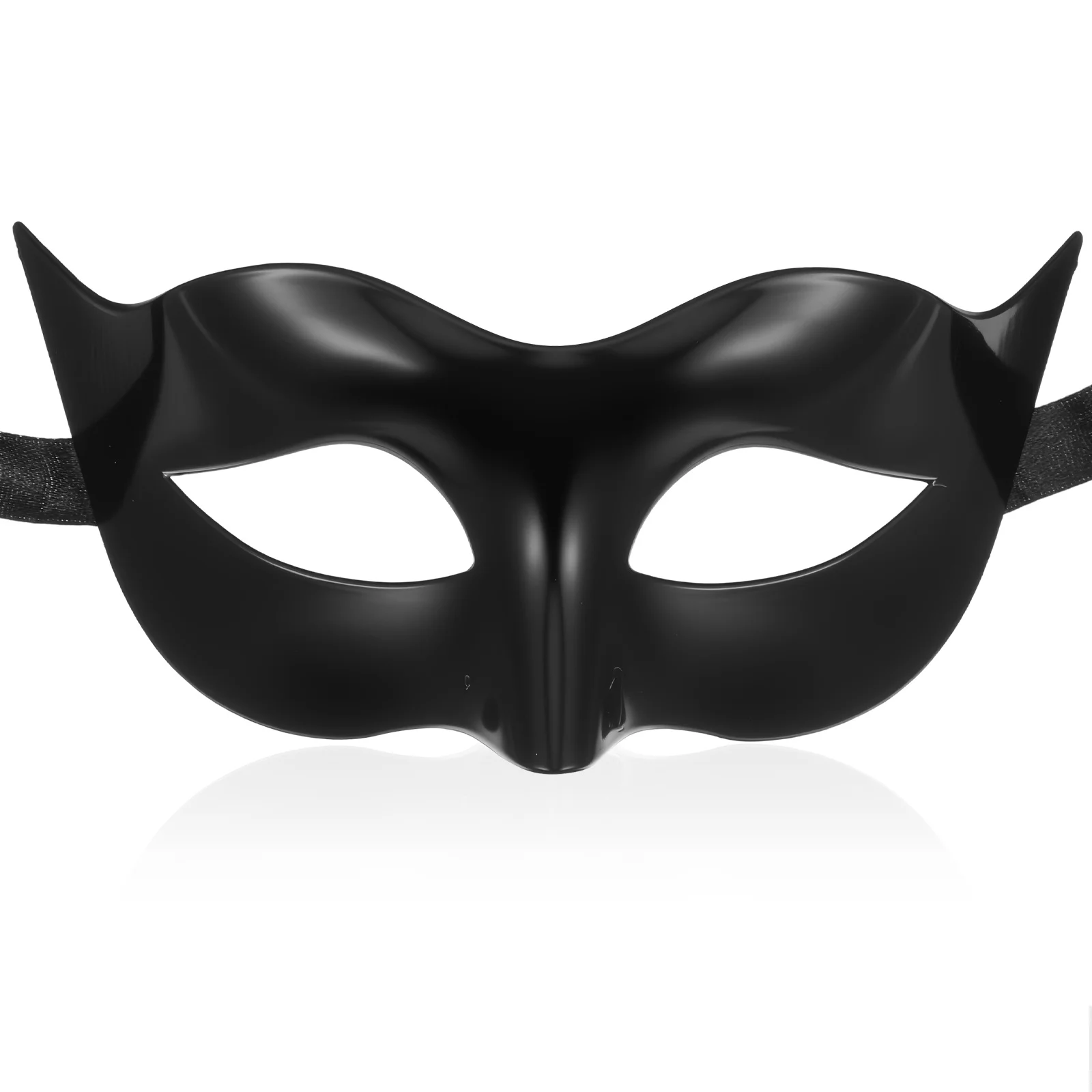 

Черный маскарадный костюм, маска для глаз, мягкая лента, эргономичная посадка для носа, удобная дышащая для бала на Хэллоуин