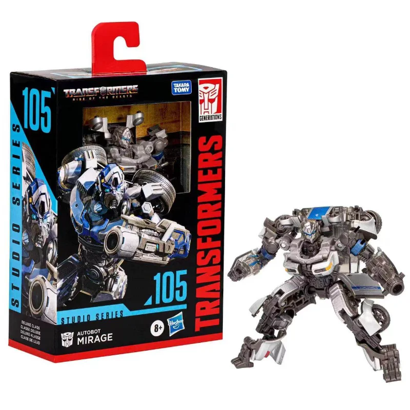 

[In Stock] Transformation Toys SS Series SS105 SS-105 MIRAGE Deluxe Class (D Class) Poseable Action Figure Collectible
