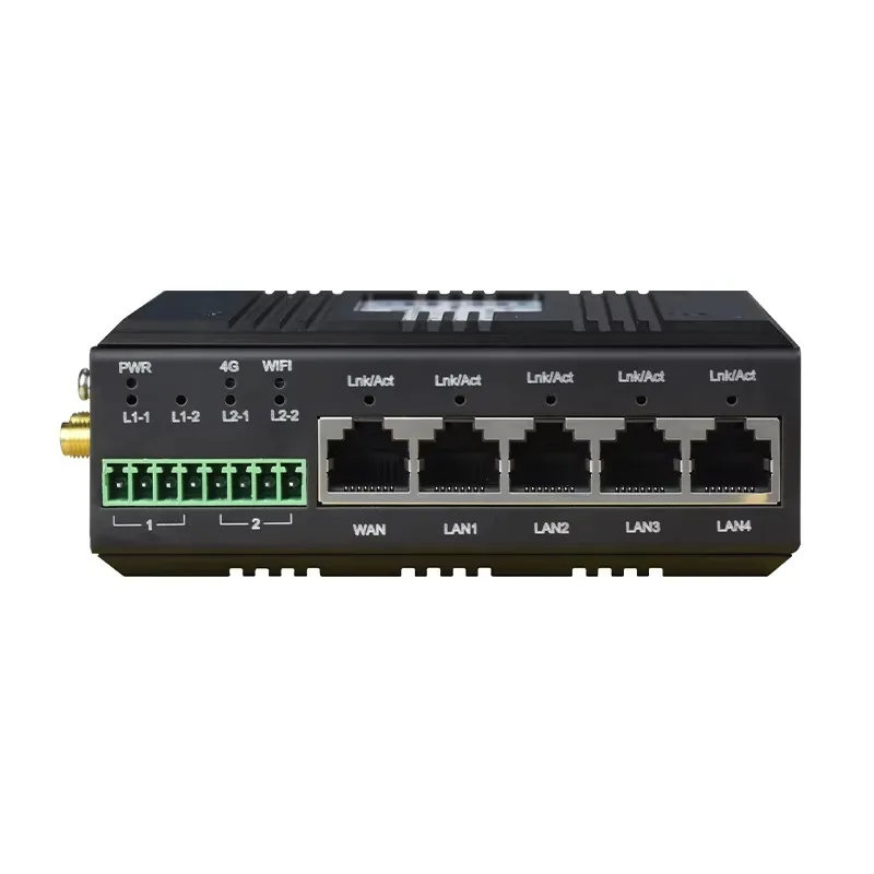 Industrial 4G LTE VPN Cellular Router With SIM Card Slot RS-232/RS-422/RS-485