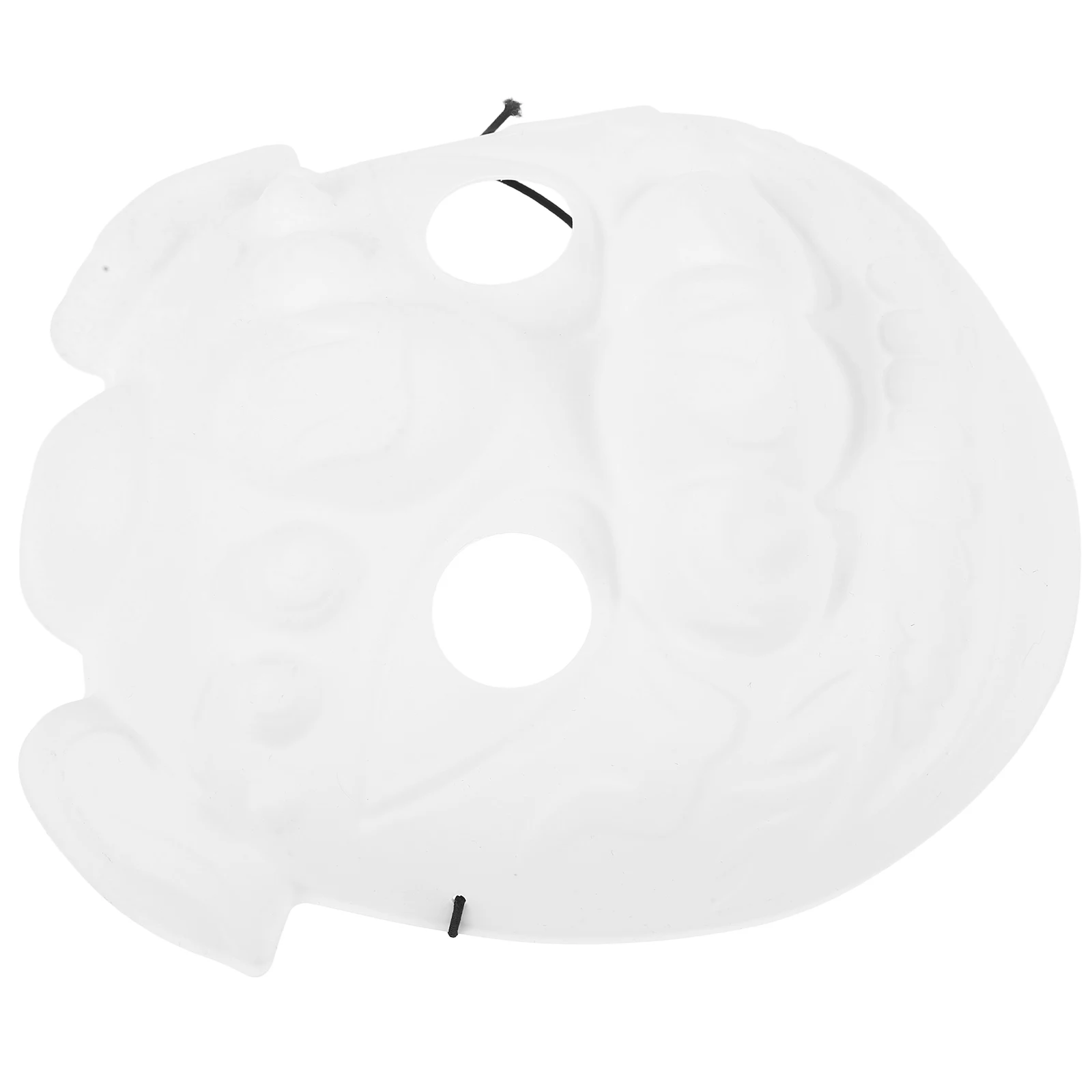 

Animal Mask Pure White PVC DIY Masks Masquerade Party Blank Pig Craft Blanks Halloween Props Cosplay Accessories Women Men