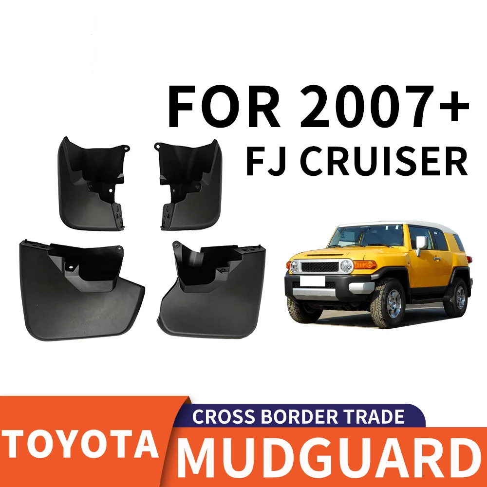 

For 2007+ Toyota FJ CRUISER mudguard Mudflaps Front Rear Flares Splash Guards Cover Car Accessoie