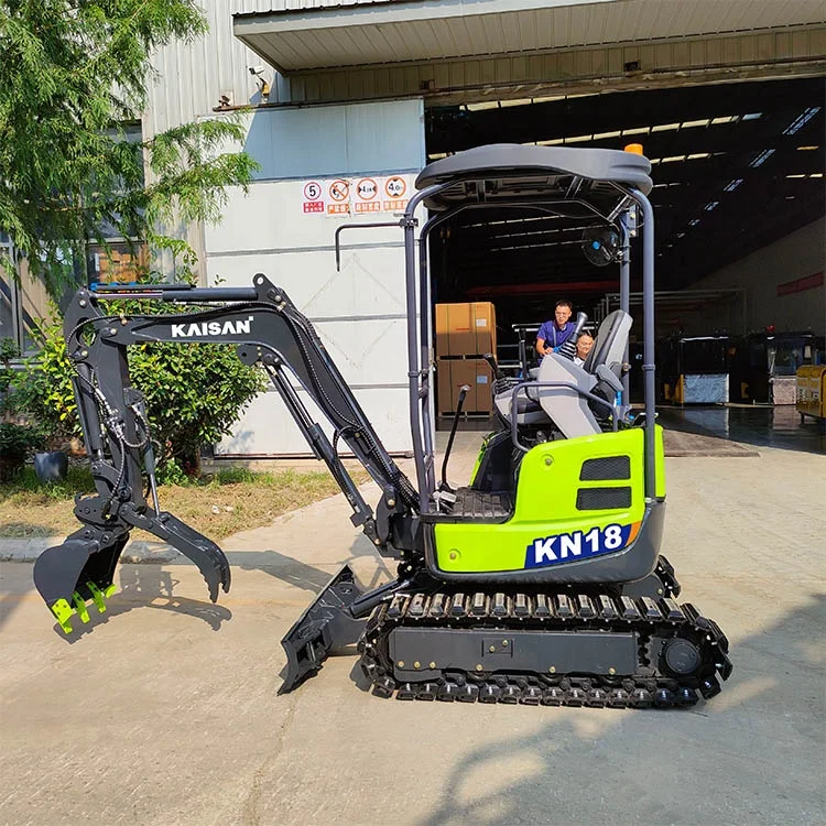 1.6 ton mini excavator 1.8 ton bucket small digger Chinese KAISAN brand excavator High efficiency excavator Factory direct