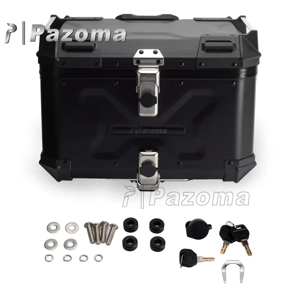 Aluminum Top Case Tail Box W/Mounting System with Lining for Harley Pan America 1250 RA1250 2021-2022
