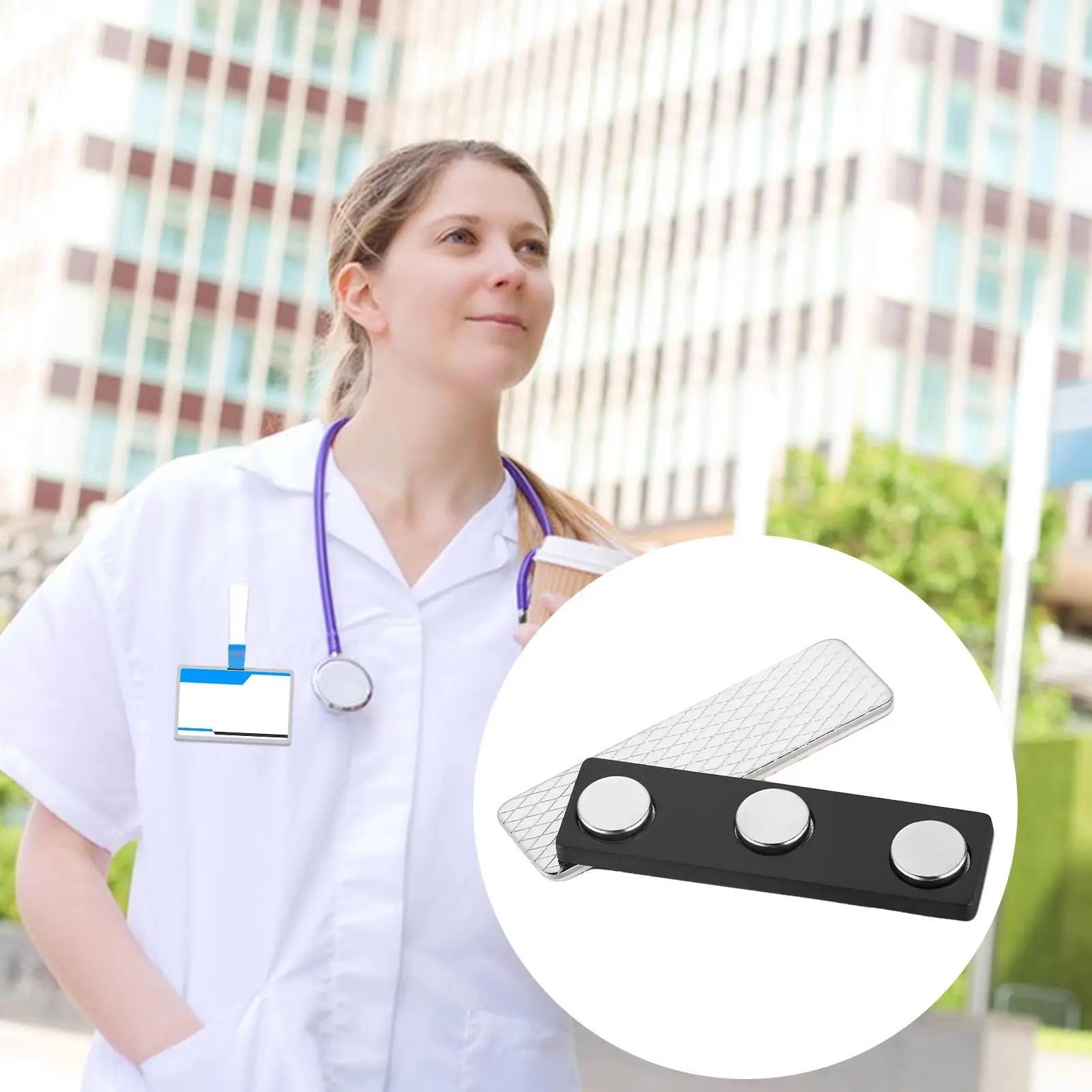 Magnetic Name Badge…