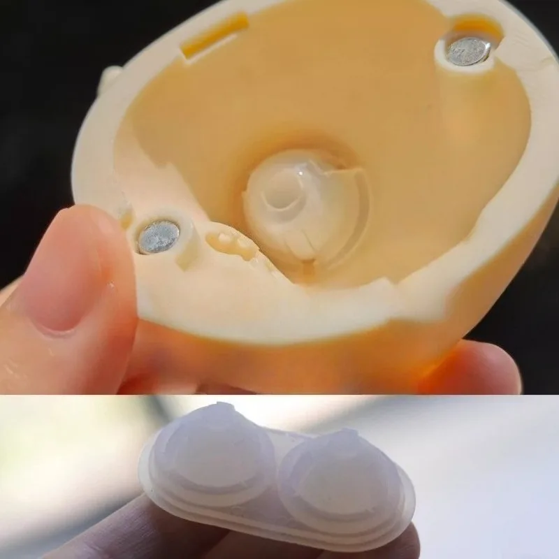 BJD Cartoon Doll Stick To The Eye Socket Adjustable Curvature Rotatable Eye Rest Mold DIY Anime Characters Making Accessories
