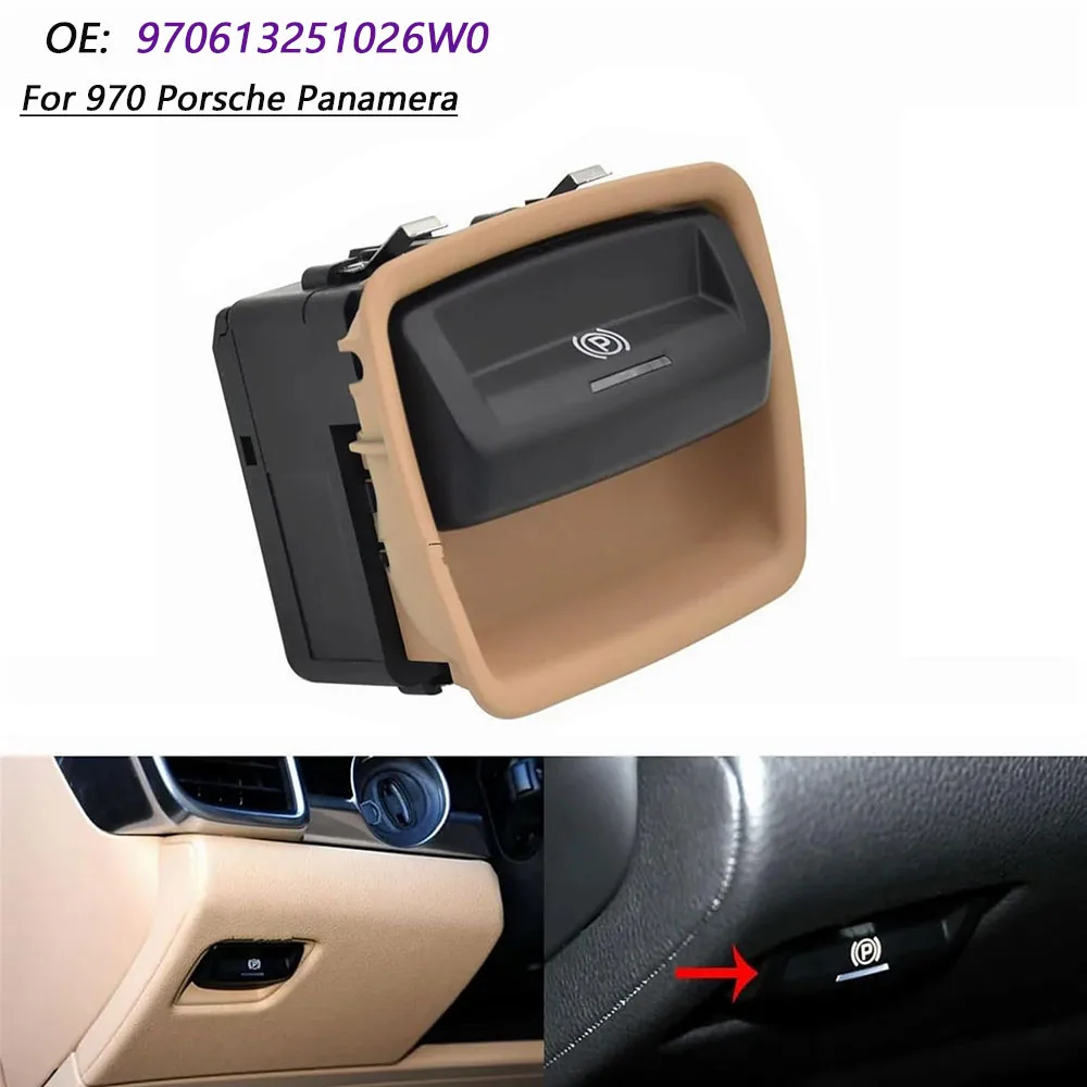 

Для Porsche Panamella 970 2010-2016 автомобильный электронный переключатель ручного тормоза, запасные части для стояночного ручного тормоза 970613251026W0