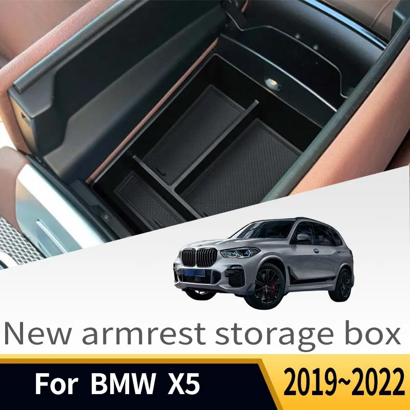 

Auto Parts Suitable For BMW X5 2019~2022 2020 2021 Car Central Control Armrest Box Storage Box Multifunctional Accessories Tools