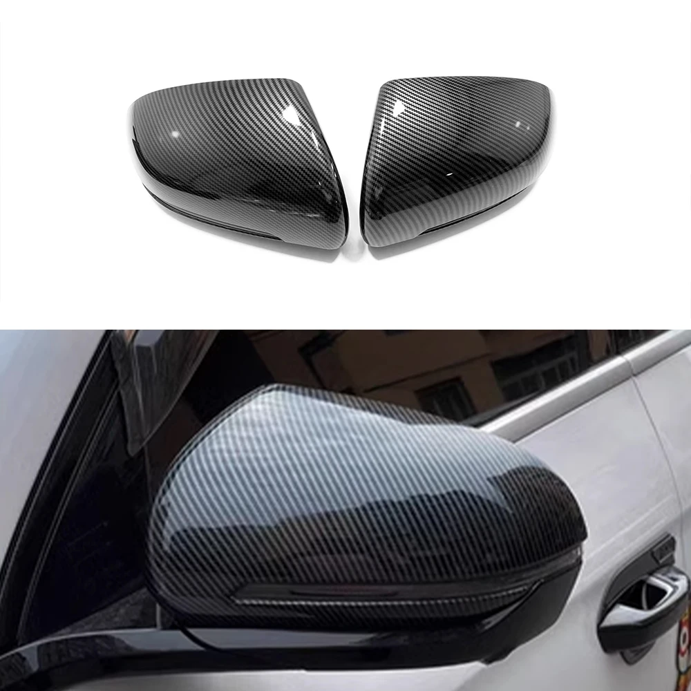 Door Rearview Mirror Cover Trim Car Auto Parts For BYD Song Plus DMI EV Protector Decoration Guard 2023 External Accessories