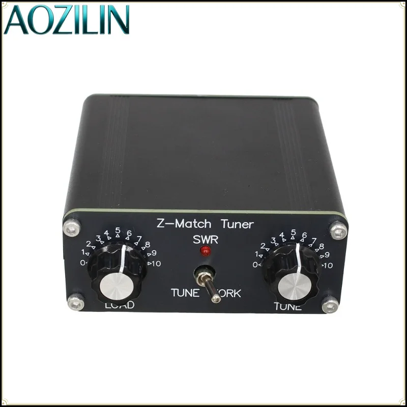 AOZILIN Z‑Match Manual QRP Antenna Tuner,HF Impedance Matching Finished Tuner for HAM Radio Short‑Wave Experiment