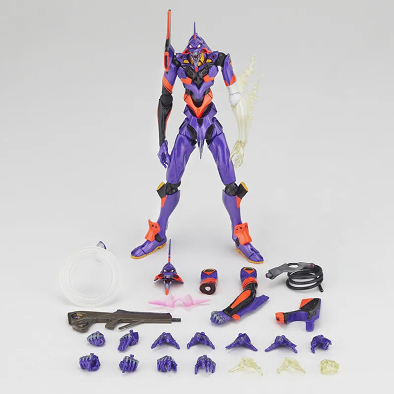 Anime Eva Maf015 EVANGELION-01 Ontwaken Versie Gezamenlijke Mobiliteitsactiefiguren Pvc Model Standbeeld Speelgoed Popbureau Decor Geschenken Verpakt