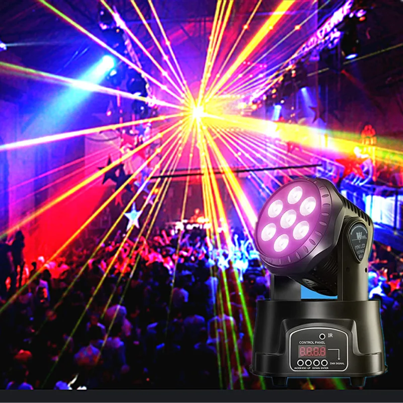 Disco lights  DJ party lights  RGB beam party lights  with DMX 512  for clubs, KTVs, live performances, weddings, and festivals