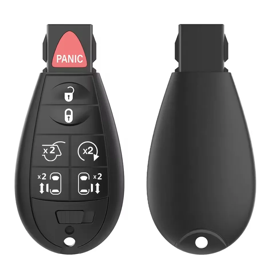 FeiFan GQ4-53T ID46 PCF7961A Half Smart Remote Car Key For Jeep Cherokee Sport KL 3 4 5 Buttons 433MHZ For Dodge Ram2013-18 view 4