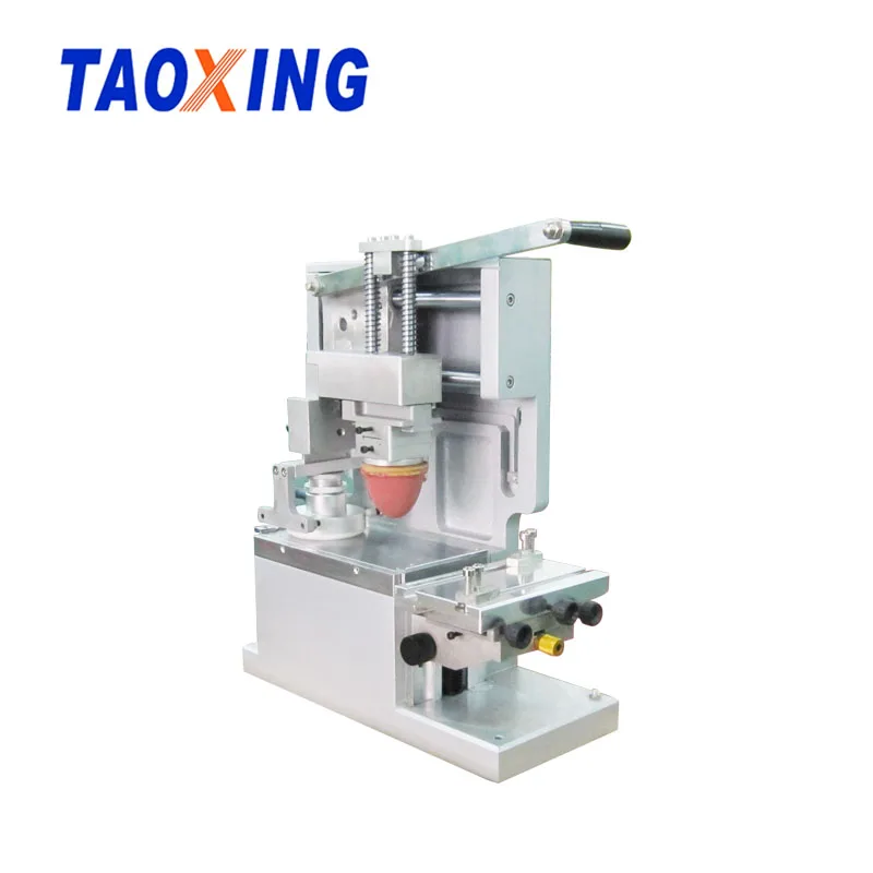 Golf Ball Manual Pad Printing Machine With Closed Ink Cup