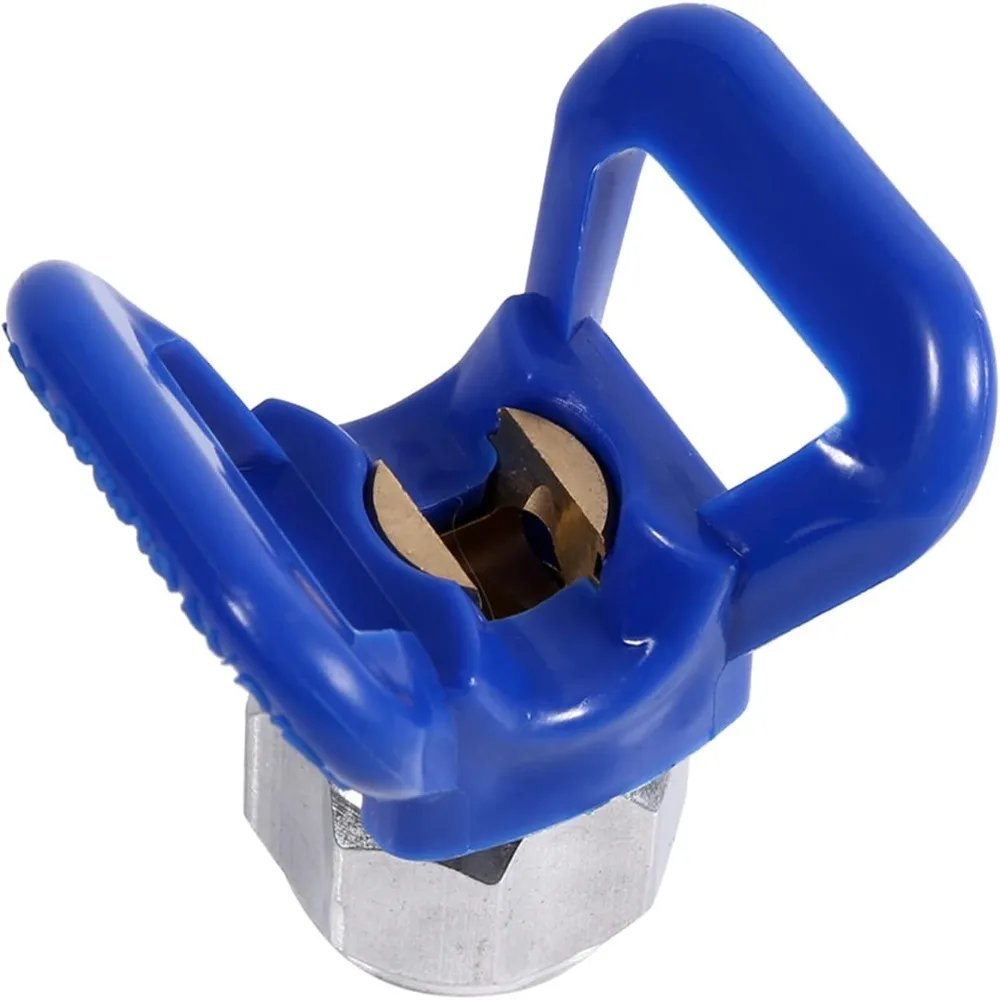 1pcs/4pcs 11.42mm Diameter Airless Paint Spray Tip Guard 10.5mm Center Distance Blue Guard Spray Tip Guard Base for Graco
