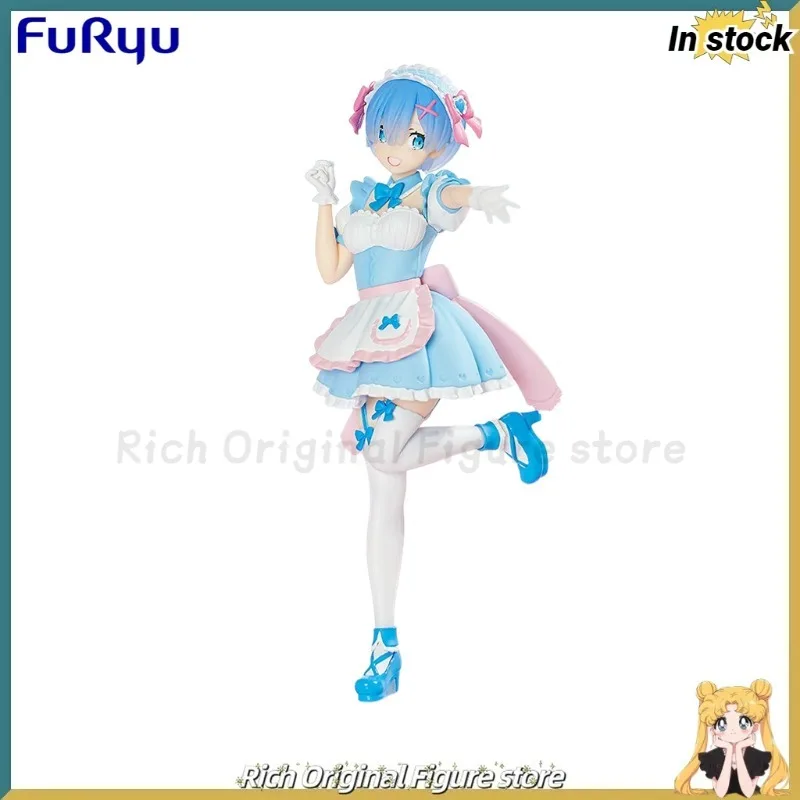 

【In Stock】Original FuRyu TENITOL Remu Re: ZERO - Starting Life in Another World Anime Figure Model