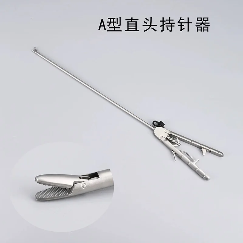 Laparoscopic surgery simulation training equipment  gynecological surgery needle holder forceps