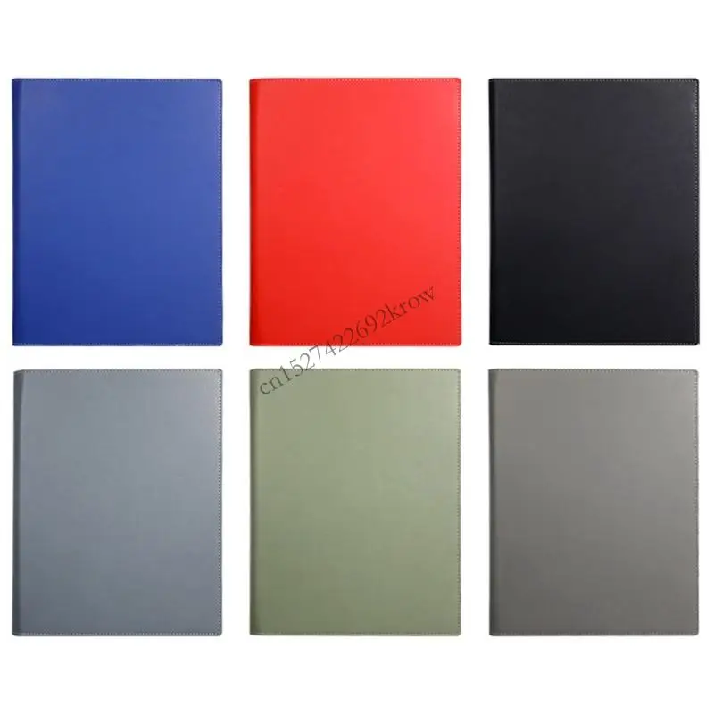 

Папка для конференций из искусственной кожи, органайзер для документов с несколькими карманами и отделениями для ручек для в