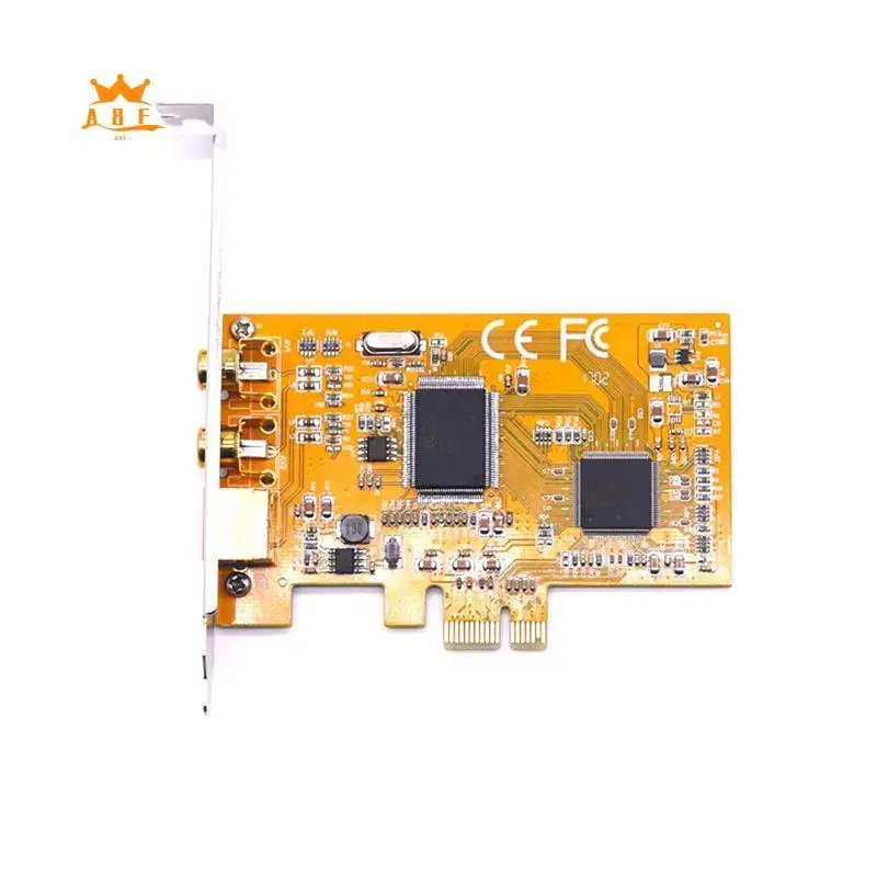A08E-PCIE To AV 878A Video Capture Card PCIE Surveillance HD Image PCI-E 878A Capture Card For Imaging