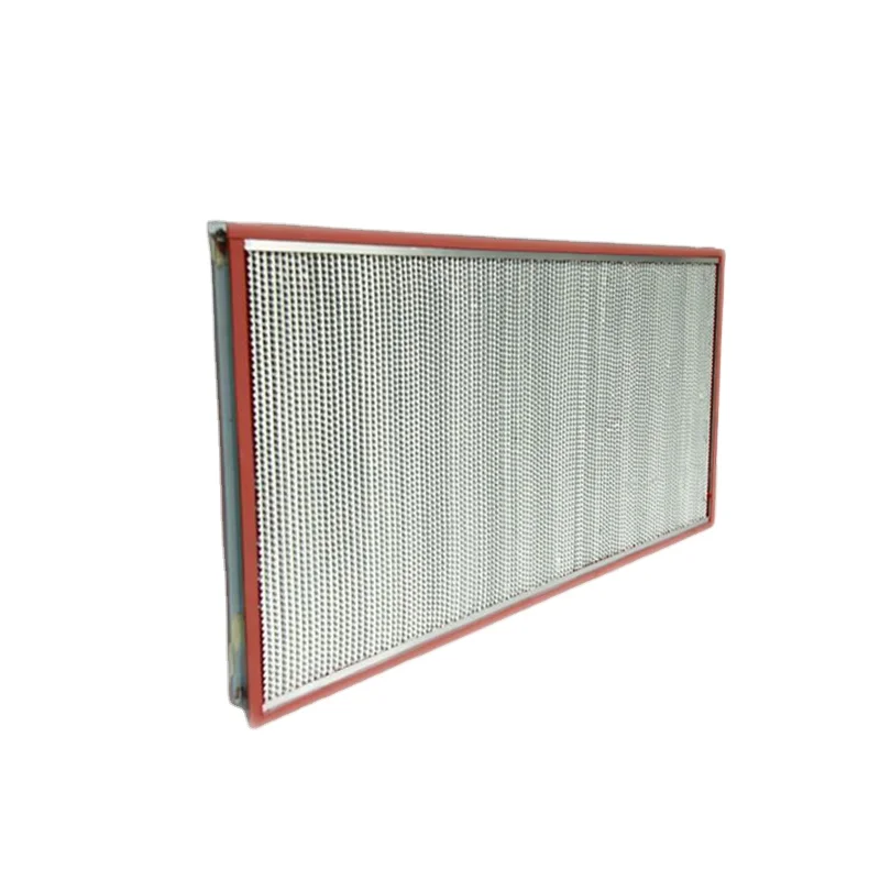 H13 HEPA High Temperature Resistance Air Filter 99.95% Efficiency Industrial Panel Filter Media New Condition for Clean Room