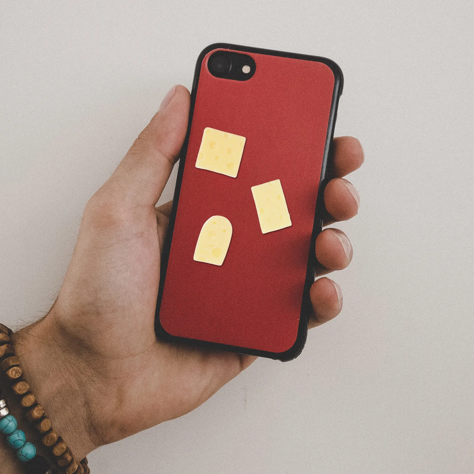 

60Pcs Resin DIY Cheese Charms Simulation Decorations for Phone Case Scrapbooking Handmade Crafts Home Office Decor