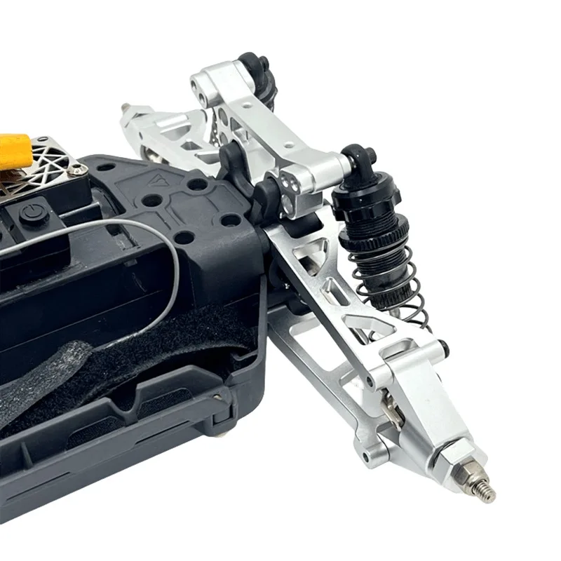 Peças de carro rc, atualização de metal, braço oscilante, conjunto de copo dianteiro e traseiro, adequado para ydi 1/16 gr m16, acessórios de carro de controle remoto