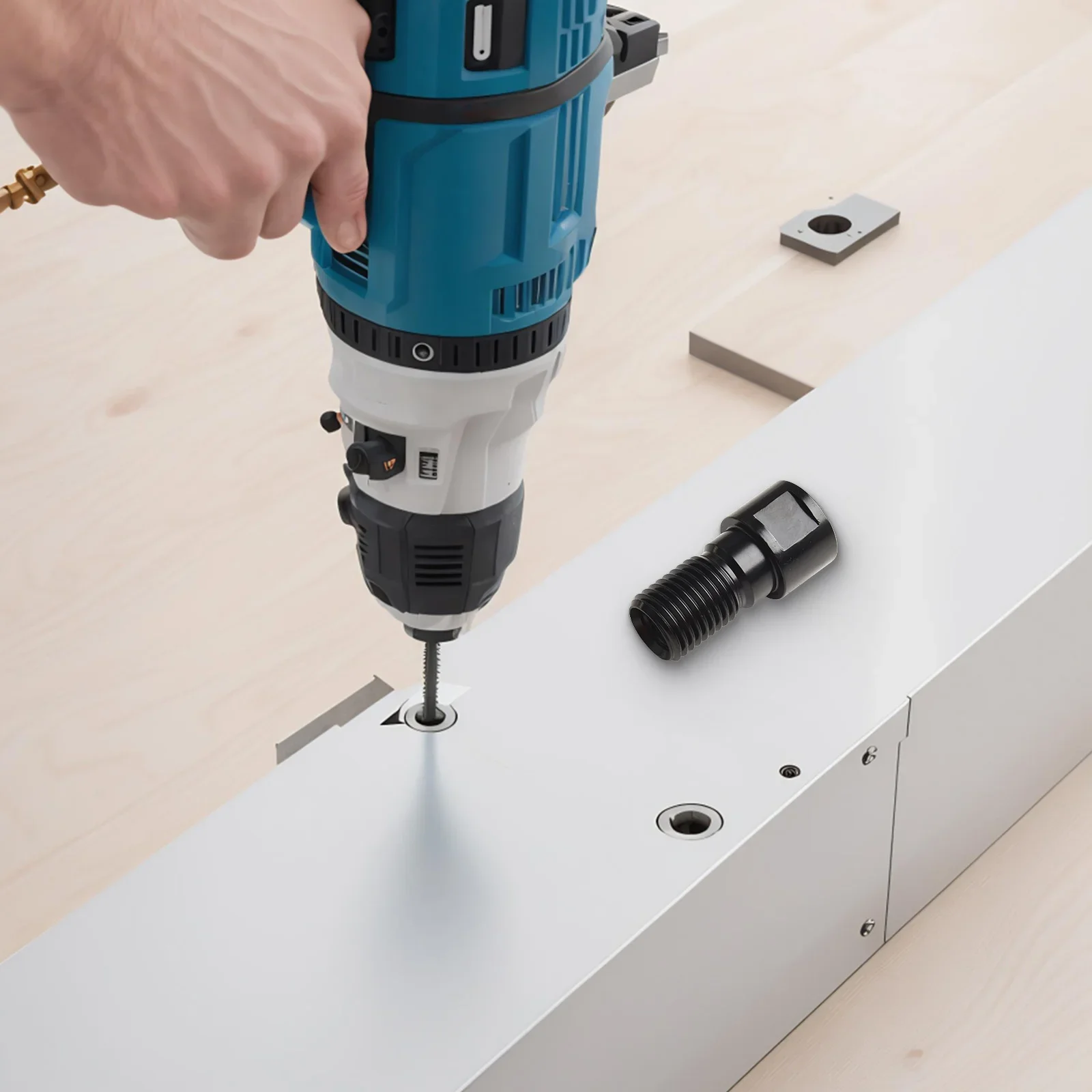 Adapter For Drilling M22 To 1-1 4-7 Thread Adapter Drilling Operations Robust Construction Thread Adapter Intuitive Design