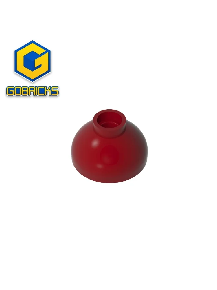 Gobricks GDS-1224 brique ronde 2x2 fond de dôme [clou ouvert] compatible avec lego 15395 blocs de construction de bricolage pour enfants technique