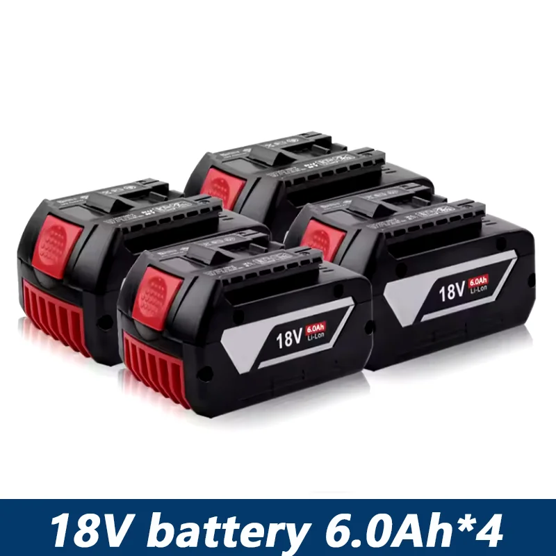 18V 6000mAh backup batteries, For original-Bosch 18V battery Draadloze professional system, BAT609 BAT618 GBA18V80 tool battery