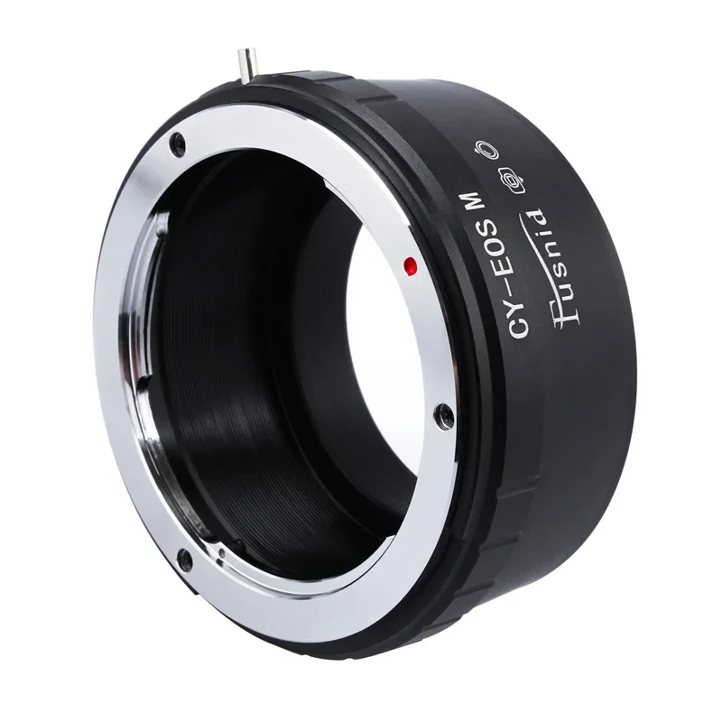 حلقة محول العدسة CY-EOS M لعدسة Contax Yashica C/Y CY إلى كاميرات Canon EF-EOS M M2 M3 M100 بدون مرآة