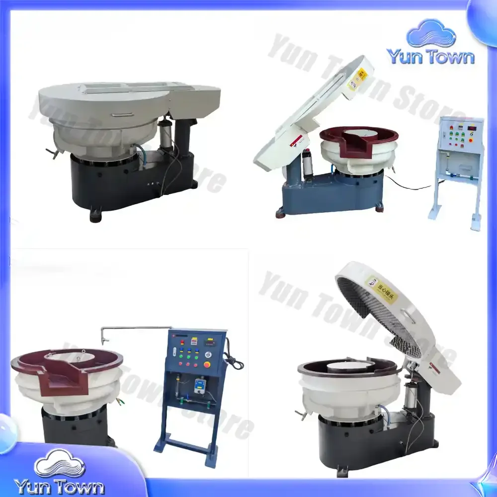 40L Vibrating Tumbler for Vibratory Polishing Machine for Metal Jewelry Stone Plastic Deburring Burnishing Finishing